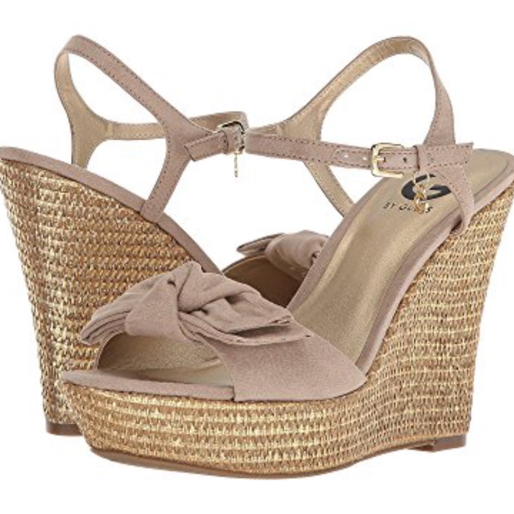 G by Guess wedge open-toe sandal